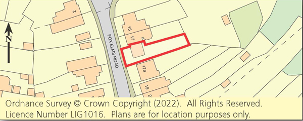 Lot: 20 - END-TERRACE PROPERTY WITH PLANNING FOR TWO-BEDROOM DWELLING -